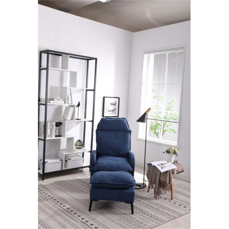 Latitude Run Becklyn 32.28 inches Wide Chenille Chair and a Half